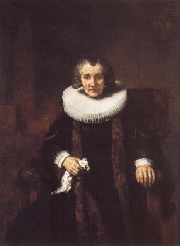 Portrait of Margaretha de Geer.Wife of Jacob Trip, REMBRANDT Harmenszoon van Rijn